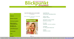 Desktop Screenshot of blickpunktgesundheit.de